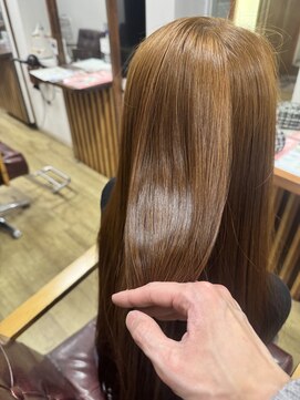 アローズ 大牟田店(arose) ハイトーンでも艶髪が1番