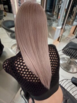 ラピス 渋谷本店(Lapis) ホワイトグレージュ/ミニウルフ/チェリーブラウン/レイヤー