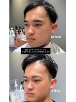 ウノプリール 西梅田ハービスプラザ店(uno pulir) カット+アイブロウワックス