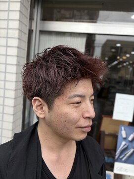 インディゴブルー バーム店(INDIGO BLUE) メンズショート レッドブラウン