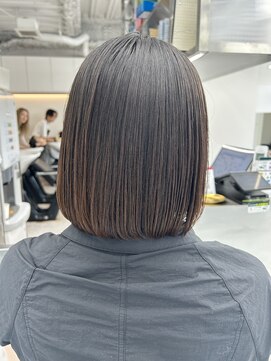 ビューナゴヤ 名駅(VIEW NAGOYA) 縮毛矯正/髪質改善/ボブ/切りっぱなしボブ/似合わせカット