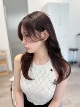 コアレス キョウト(COALESS kyoto) 韓国ヘア/レイヤーカット/顔周りカット/レイヤー/韓国