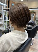 30代40代50代耳かけショート・前髪なしショート・くびれショート