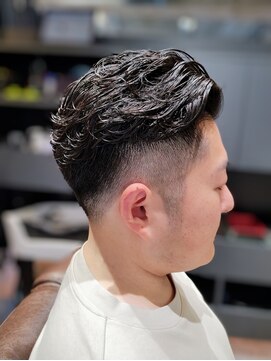 トレバー(Trever) オールバックスタイル