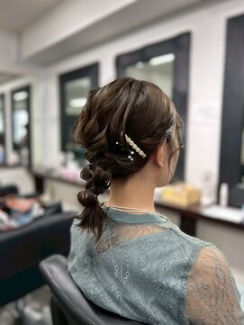 ルミュドゥプレシャス(LEMIEUX de precious) 玉ねぎローポニーテール