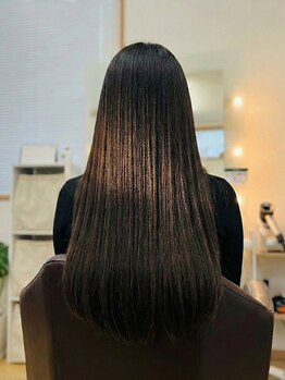 【大田原／那須塩原】あなたの理想を叶える「艶さら」ストレート!しなやかな手触りで思わず触れたくなる髪