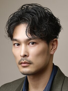 アイトーキョーリタ 渋谷(AI TOKYO Rita) ルーズフェザーセンターパート/ビジネスヘア