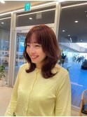 韓国ミディ×ピンクベージュ