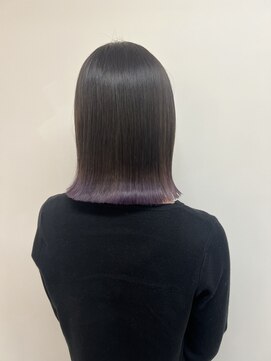 ギルド 清瀬店(GUILD) パープル裾カラーで上品な差し色