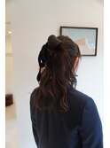 お呼ばれアレンジ