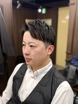 ヴィルバーバー(VIR BARBER)&nbsp;ナチュラルフェード × ビジネスショート