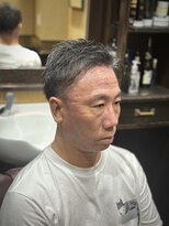 レオヘアワークス(LEO HAIR WORKS)&nbsp;ツーブロ刈り上げビジネス　ショートカット　新潟メンズカット