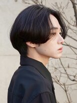 メンズサロン ノード 栄(men’s salon NODE)&nbsp;ストレートマッシュ透明感栄センター分け