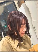 ブリーチなしラベンダーカラー