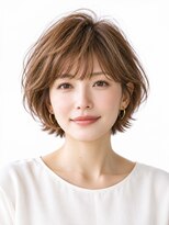 ビフィーノ リルネ(Bifino Rilune)&nbsp;キュートな透け前髪ボブ（兵庫県 川西市）
