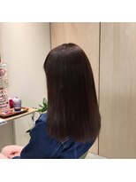 ナノハナ&nbsp;鹿沼で唯一本格ヘッドスパが出来る美容室　サラサラストレート