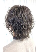 アップ(A+hair) ミニウルフランダムパーマツイストスパイラルウルフパーマ西海岸