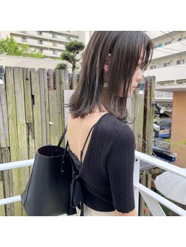 ミント(mint) 大人な暗髪!アッシュグレージュ!くすみカラー!