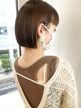 ヘアーワークス ヘルム 渋谷店(HAIR WORKS HELM) [HELM渋谷]ミニボブ
