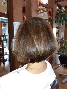 オブジェ ヘアーズギャラリー ボブスタイル