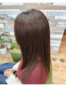 ハウオリ ヘアーワークス(Hauoli hair works) マグネットカラー×ココアグレージュ