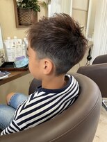 コアフィールフィス(COIFFURE fils) 【見附　今町】キッズカット　アップバング　ショート　小学生