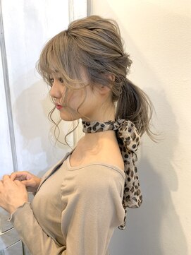 クオン 今泉(quon) 【quon】透明感カラー 今泉 薬院 天神