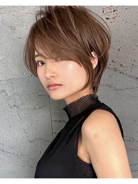 アンド ストーリーズ(&STORIES) 30代/40代/50代・絶壁解消・小顔前下がりショートボブ【柴山】