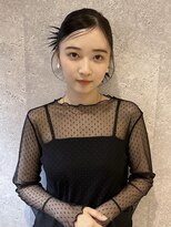 アース 三軒茶屋店(HAIR&MAKE EARTH) 三軒茶屋_レディース_ヘアアレンジ_ヘアセット_結婚式_小顔