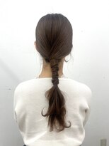 ヘアセットサロン クリアリティ(clarity) 選べる10スタイル　タイトねじりダウンスタイル