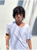 アンニュイメンズパーマ