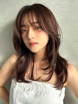 ラフィス ヘアー パーク 枚方2号店(La fith hair park) 【La fith】チャコールグレージュ×レイヤー
