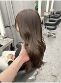【博多美容室/小山田】オリーブベージュ