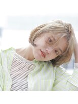 ステラバイケンジ(STELLA by KENJE)&nbsp;大人綺麗ボブ/藤沢/髪質改善縮毛矯正/ショート/脱白髪染め透明感