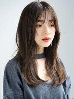 レノラ 本町(LENORA)&nbsp;レイヤーカットレイヤーロングヌーディベージュアースカラー