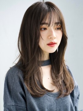 レノラ 本町(LENORA) レイヤーカットレイヤーロングヌーディベージュアースカラー