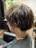 カット＋メンズパーマ＋シルキートリートメント￥10982〔税別)