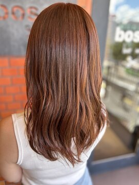 ボスコ 下北沢店(bosco) 秋色カラー×スカーレット