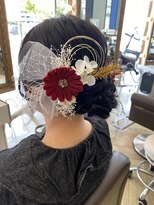 コワファースト 大分(COIFF1RST) 成人式/シニヨンスタイル