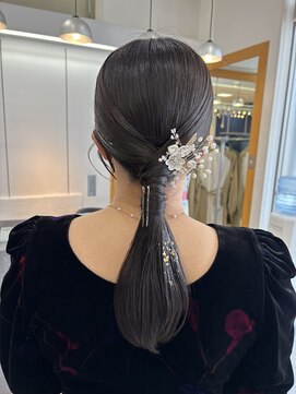 ユニ バイ マグ 長野店(Uni.by Mag) ヘアセットヘアアレンジシタイトスタイル二次会パーティー