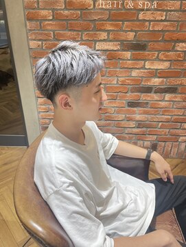 ラ タント(L'attente) メンズカット/シルバーカラー