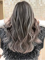 ヘアーサロングランデ(HAIR SALON GRANDE)&nbsp;ハイライトカラーミルクティーベージュレイヤーカット