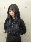 インナーカラー◯ブルーカラー◯