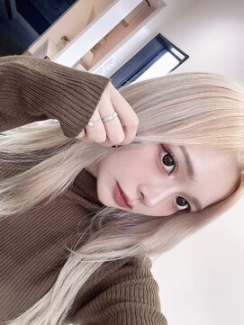 ミニョン(& mignon) コリアンブロンド/ブリーチ2・3回必須