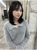 レイヤーカット/フェイクブラック