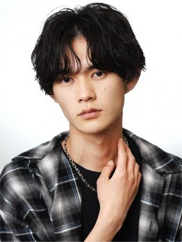 グレート(GREET)の写真/【メンズパーマ特化サロン◎】学生～社会人まで幅広い年齢層の理想のパーマスタイルを実現！