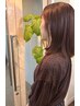 OLAPLEX＋カラー＋カット/11800（初回のみ）