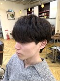 襟足ありナチュラルマッシュツーブロック眉毛柏市柏駅