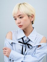 ガリカ 蔵前(Gallica)&nbsp;ケアブリーチ透明感ハイトーンカラー/ホワイトブリーチ/ショート