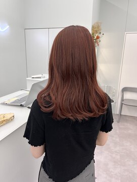 ミッシュバイアーバン(misch by urban.) アプリコットカラー/ピンクオレンジ【神谷朱音】